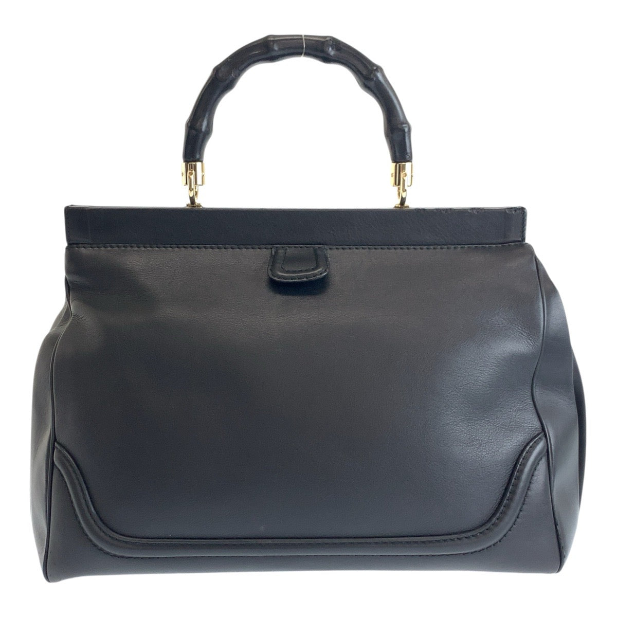 19500
GUCCI グッチ バンブー ブラック 黒 ゴールド金具 レザー 296860 ハンドバッグ レディース ABP55