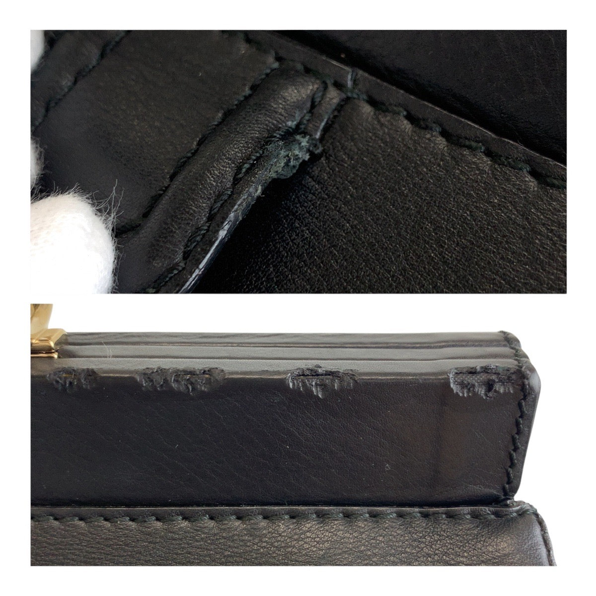 19500
GUCCI グッチ バンブー ブラック 黒 ゴールド金具 レザー 296860 ハンドバッグ レディース ABP55