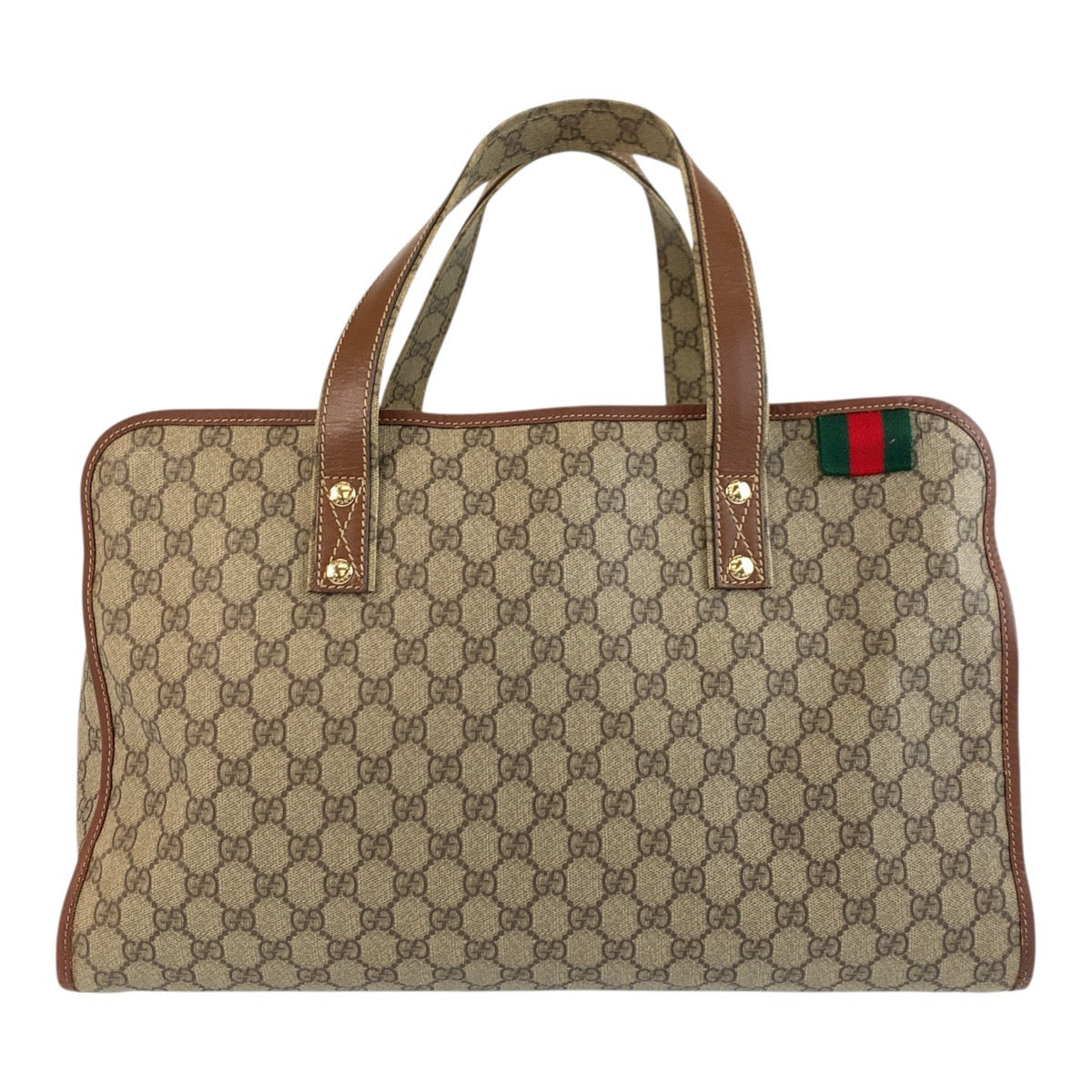 19501
GUCCI グッチ シェリーライン ベージュ ゴールド金具 GGスプリームキャンバス / レザー 211133 ボストンバッグ ハンドバッグ レディース ABP55