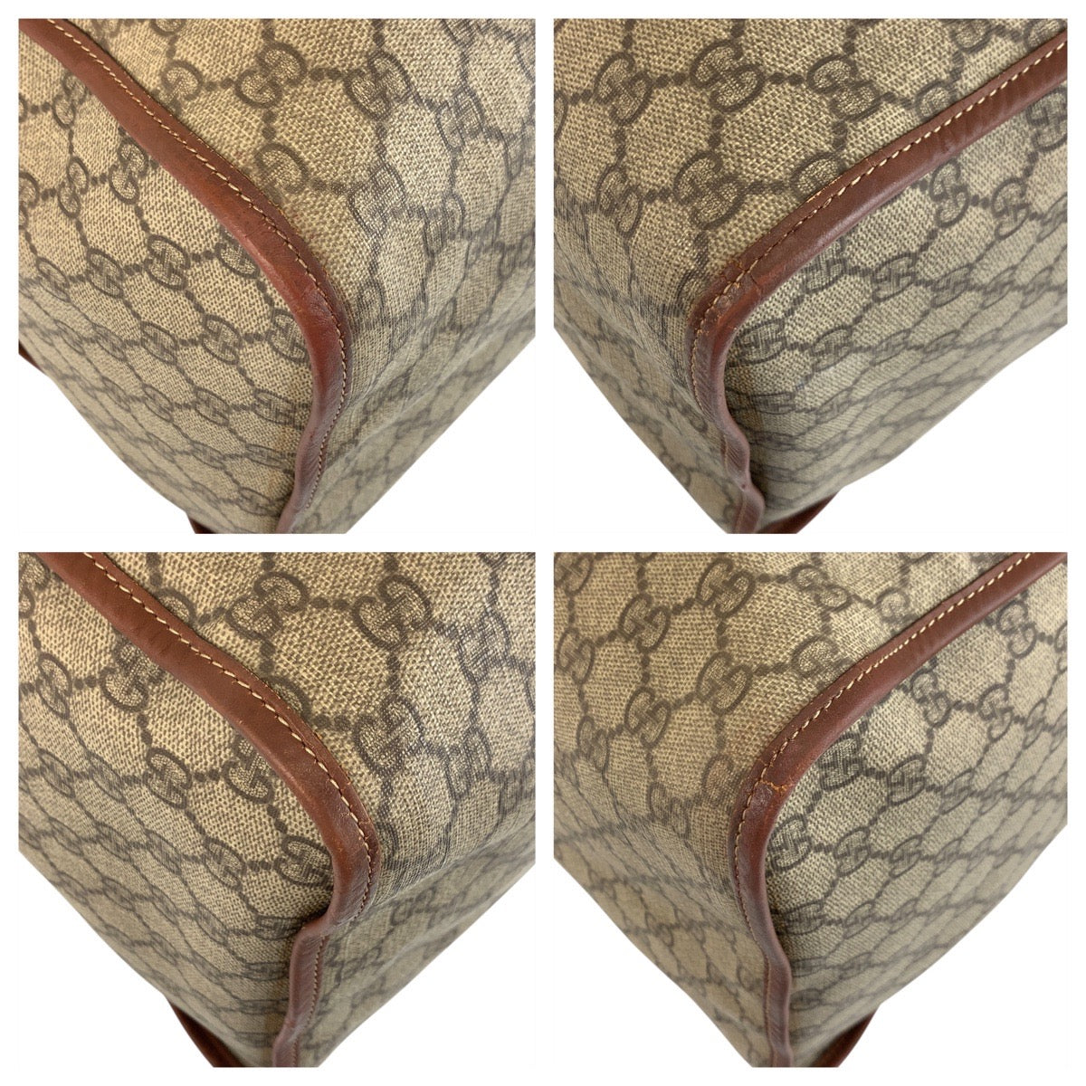 19501
GUCCI グッチ シェリーライン ベージュ ゴールド金具 GGスプリームキャンバス / レザー 211133 ボストンバッグ ハンドバッグ レディース ABP55