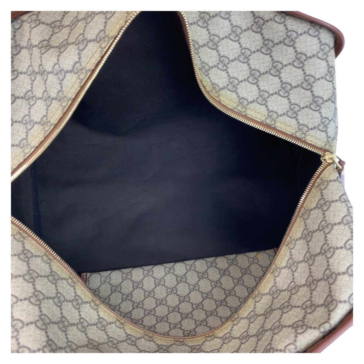 19501
GUCCI グッチ シェリーライン ベージュ ゴールド金具 GGスプリームキャンバス / レザー 211133 ボストンバッグ ハンドバッグ レディース ABP55