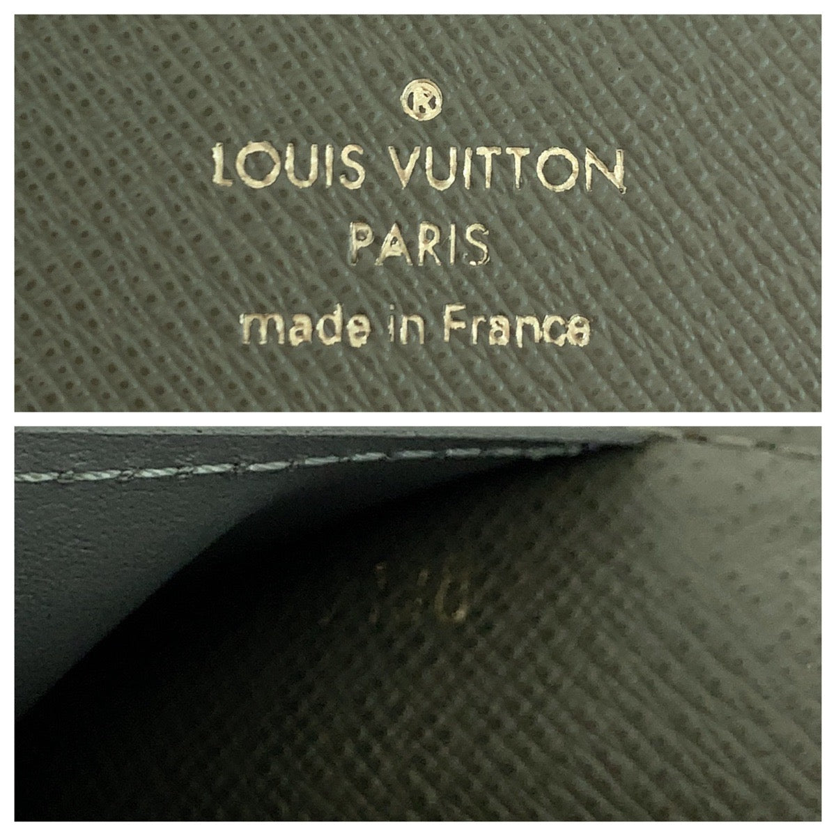 19514
LOUIS VUITTON ルイヴィトン モノグラム チタニウム ポルトフォイユ ブラザ グレー ブラウン シルバー金具 レザー M63236  長財布 ロングウォレット  メンズ A69
