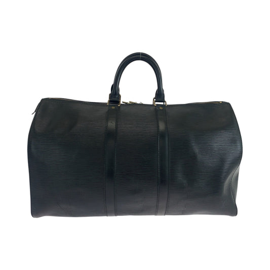 19518
LOUIS VUITTON ルイヴィトン エピ キーポル45 ノワール ブラック 黒 ゴールド金具 エピレザー M42972 ボストンバッグ ハンドバッグ メンズ AB64