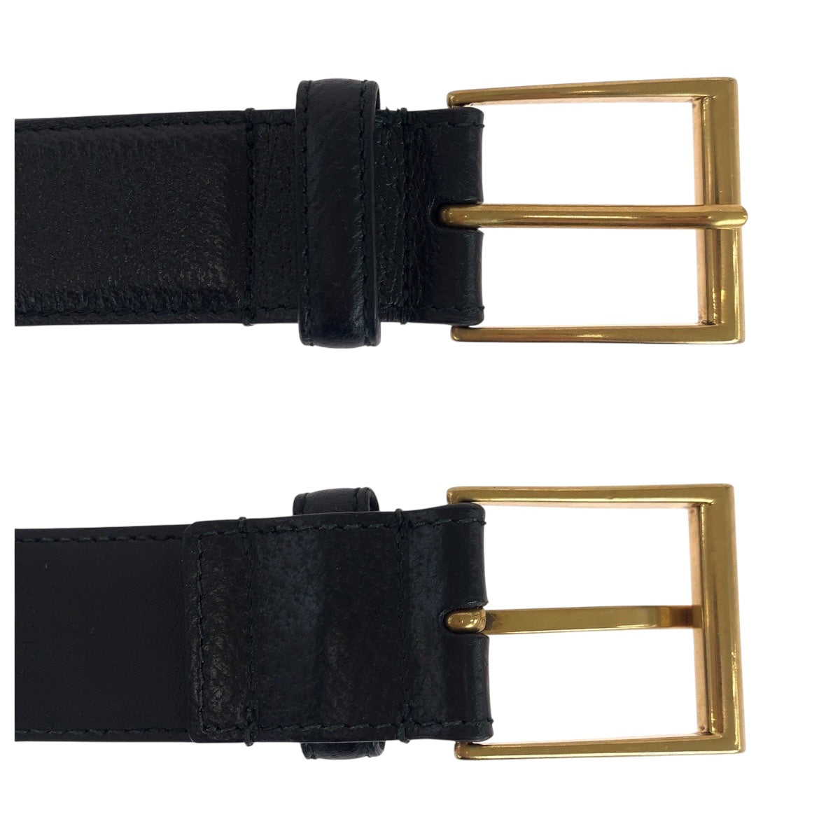 19529
GUCCI グッチ ビー スター ブラック 黒 ゴールド金具 レザー 495125 ベルト 男女兼用  メンズ AB20