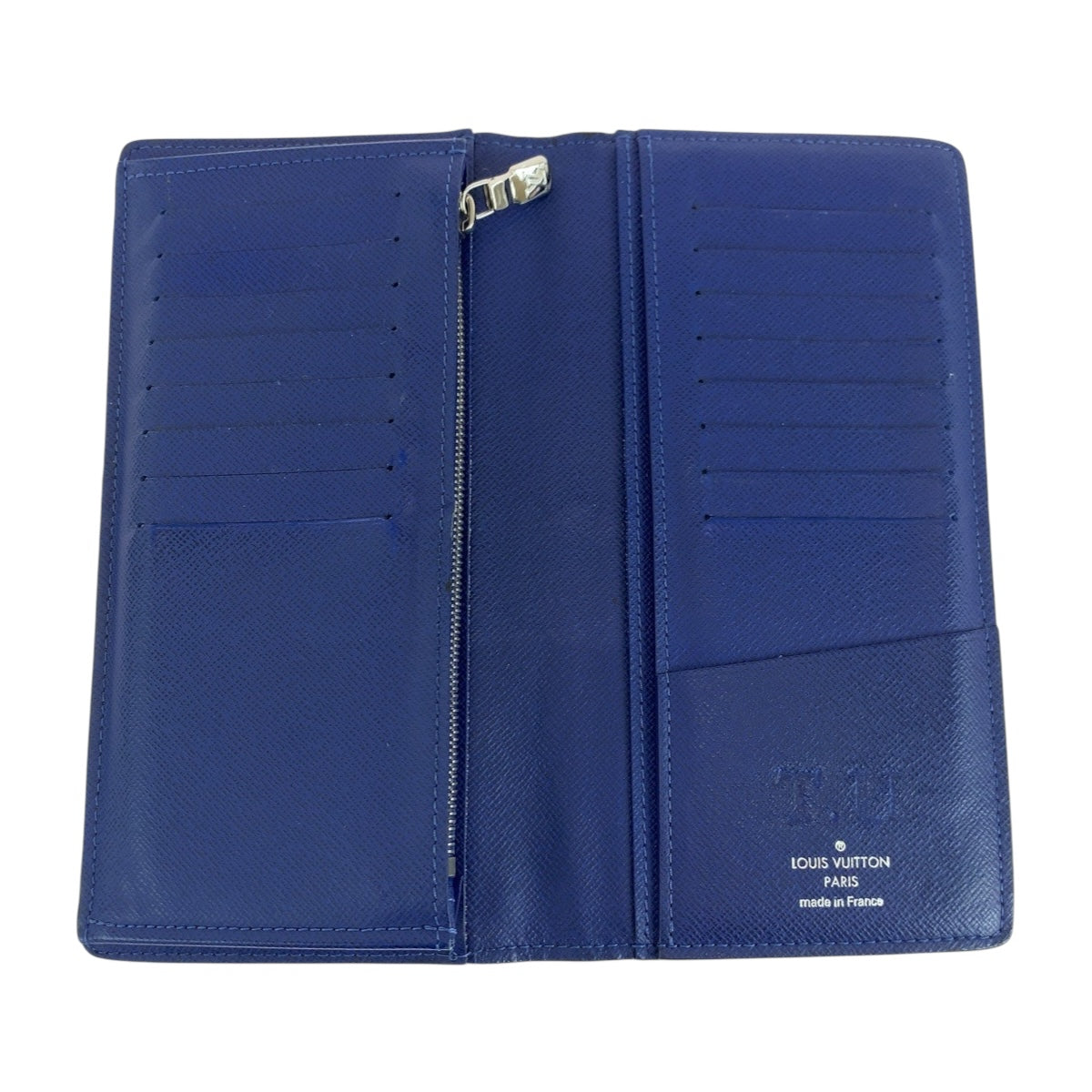 19532
LOUIS VUITTON ルイヴィトン タイガラマ ポルトフォイユ ブラザ コバルト ブルー シルバー金具 タイガ M30297 長財布 ロングウォレット  メンズ AB17