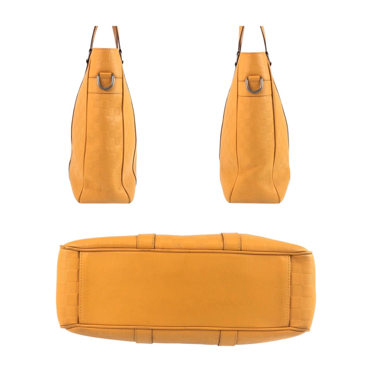 19535
LOUIS VUITTON ルイヴィトン ダミエ アンフィニ ソラール シルバー金具 レザー N41228 トートバッグ ビジネスバッグ 男女兼用 メンズ AB69