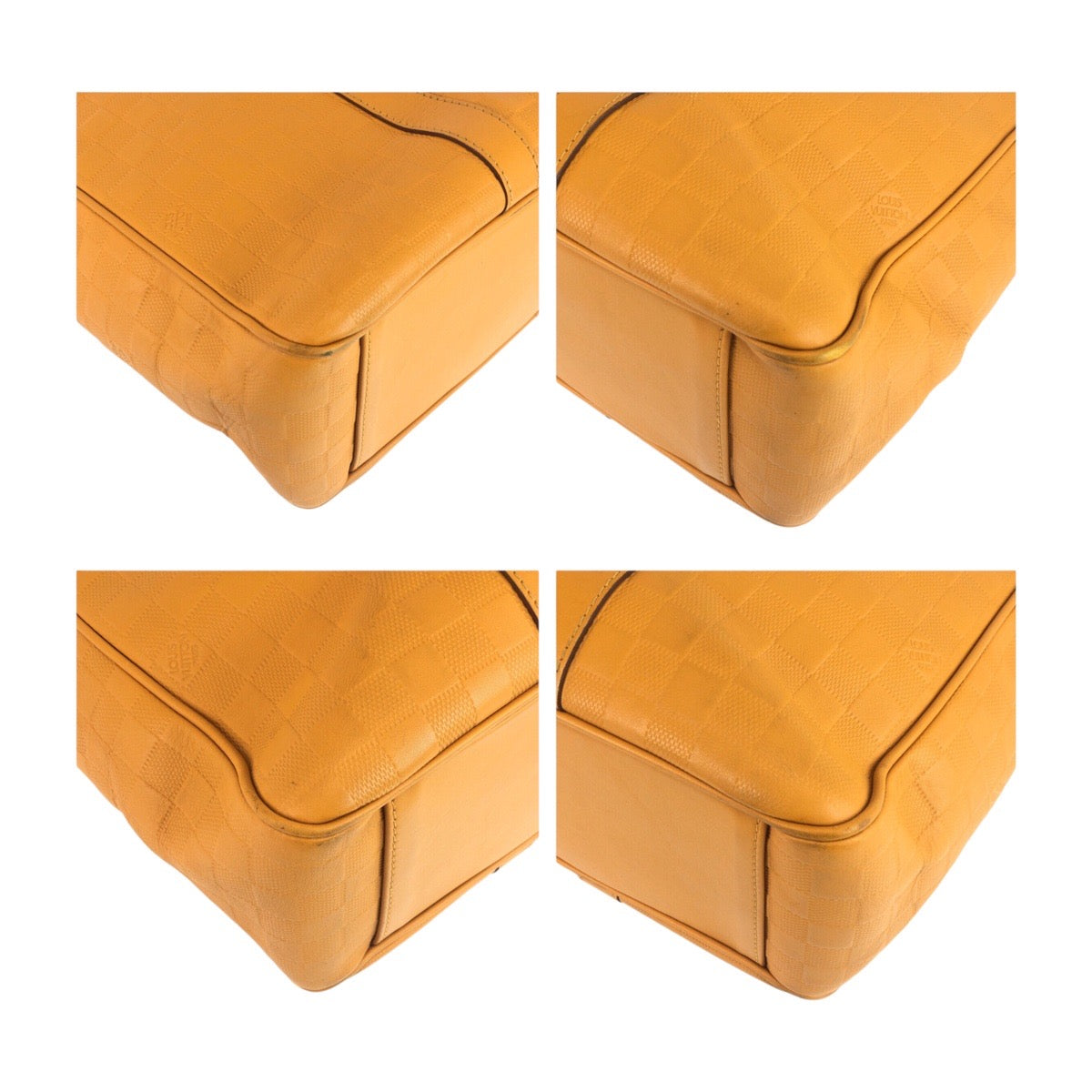 19535
LOUIS VUITTON ルイヴィトン ダミエ アンフィニ ソラール シルバー金具 レザー N41228 トートバッグ ビジネスバッグ 男女兼用 メンズ AB69