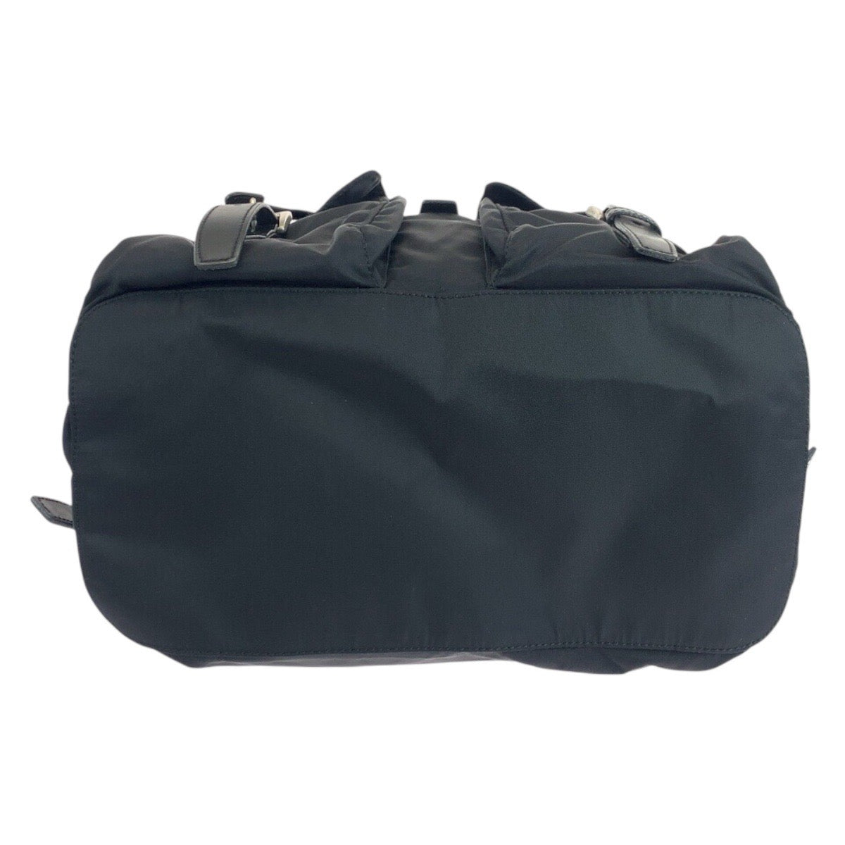 19537
PRADA プラダ テスート レザー ブラック 黒 シルバー金具 ナイロン / レザー リュック・デイパック バックパック レディース ABP52