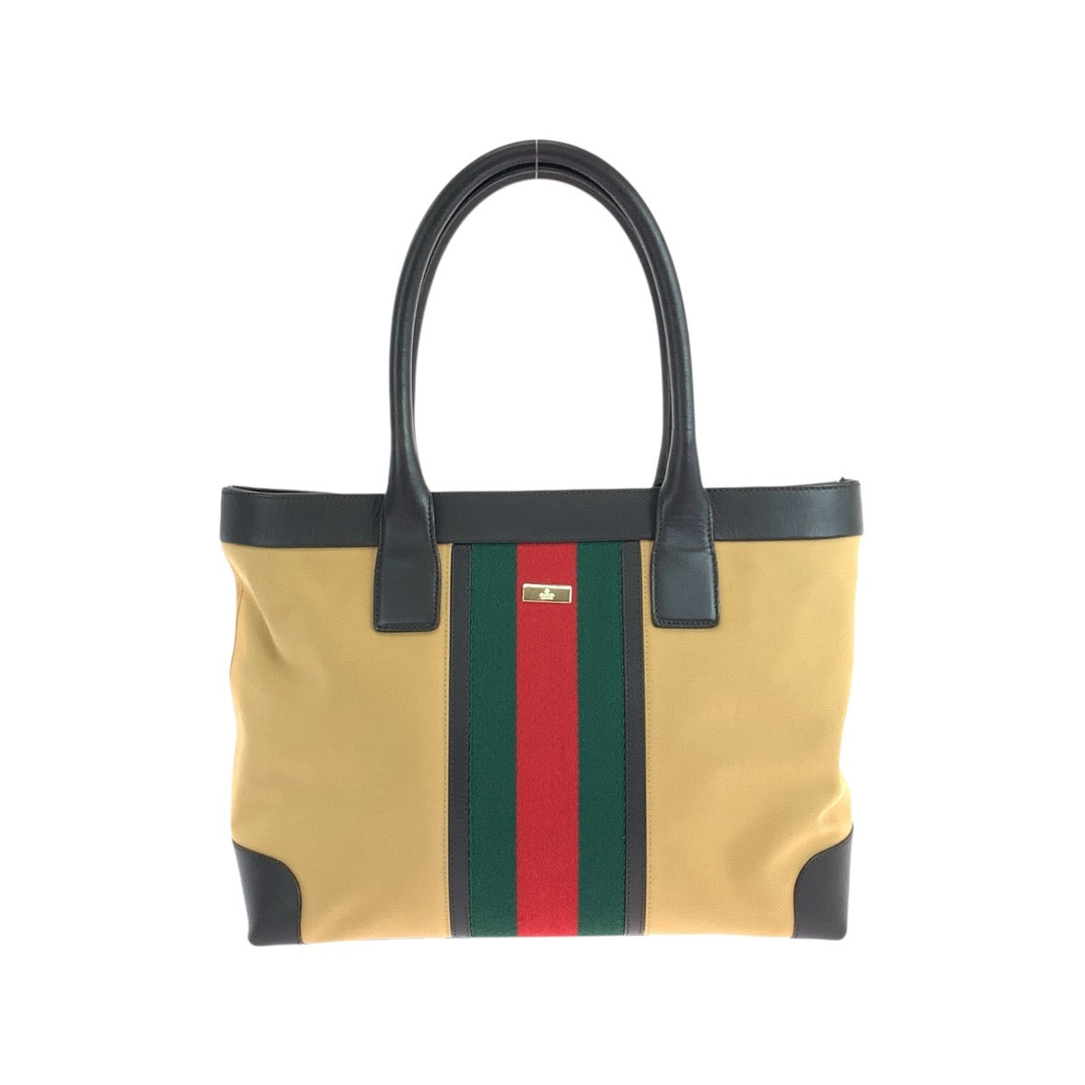 19540
GUCCI グッチ シェリーライン ベージュ キャメル ブラウン キャンバス / レザー 002.1119 トートバッグ ショルダーバッグ レディース ABP38