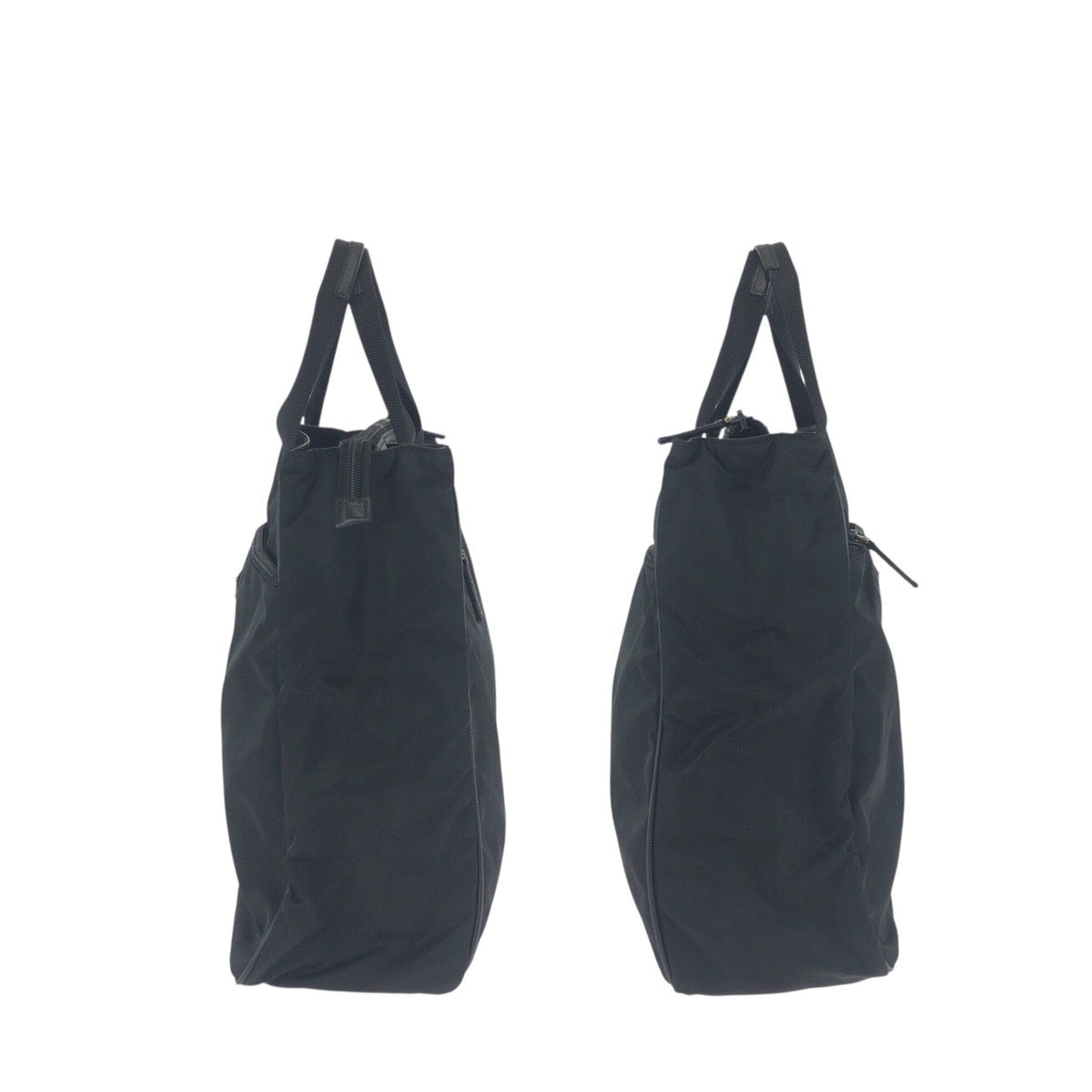 25125
PRADA プラダ テスート サフィアーノ ブラック 黒 シルバー金具 ナイロン / レザー ビジネスバッグ ブリーフケース 2way メンズ A75