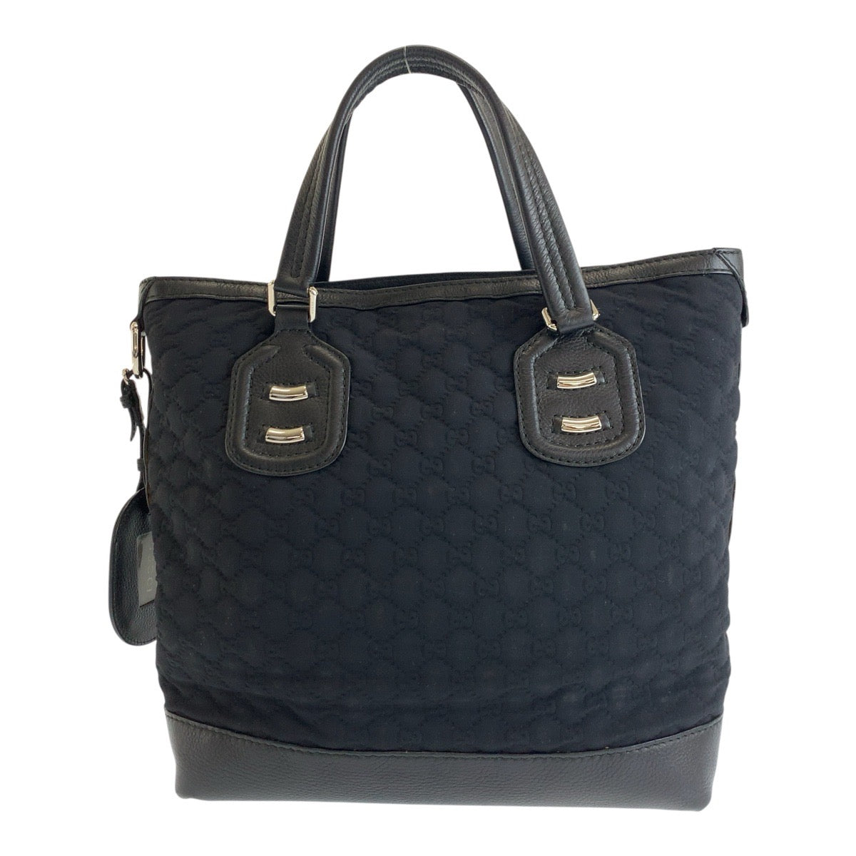 19560
GUCCI グッチ GGネオプレーン ブラック 黒 シルバー金具 レザー / ナイロン 241104 トートバッグ ショルダーバッグ レディース ABP38