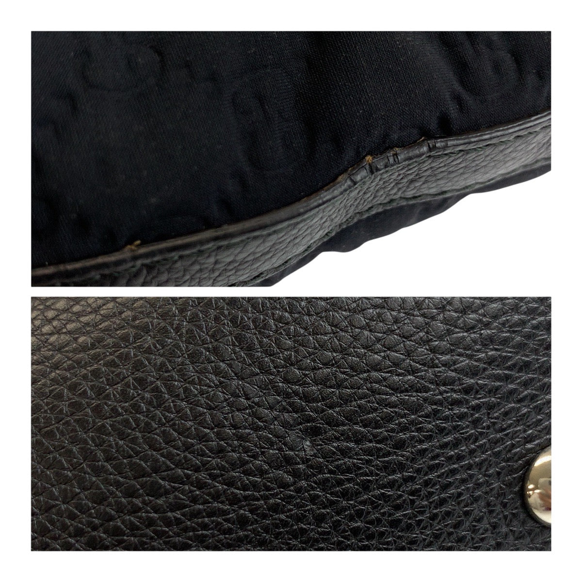 19560
GUCCI グッチ GGネオプレーン ブラック 黒 シルバー金具 レザー / ナイロン 241104 トートバッグ ショルダーバッグ レディース ABP38