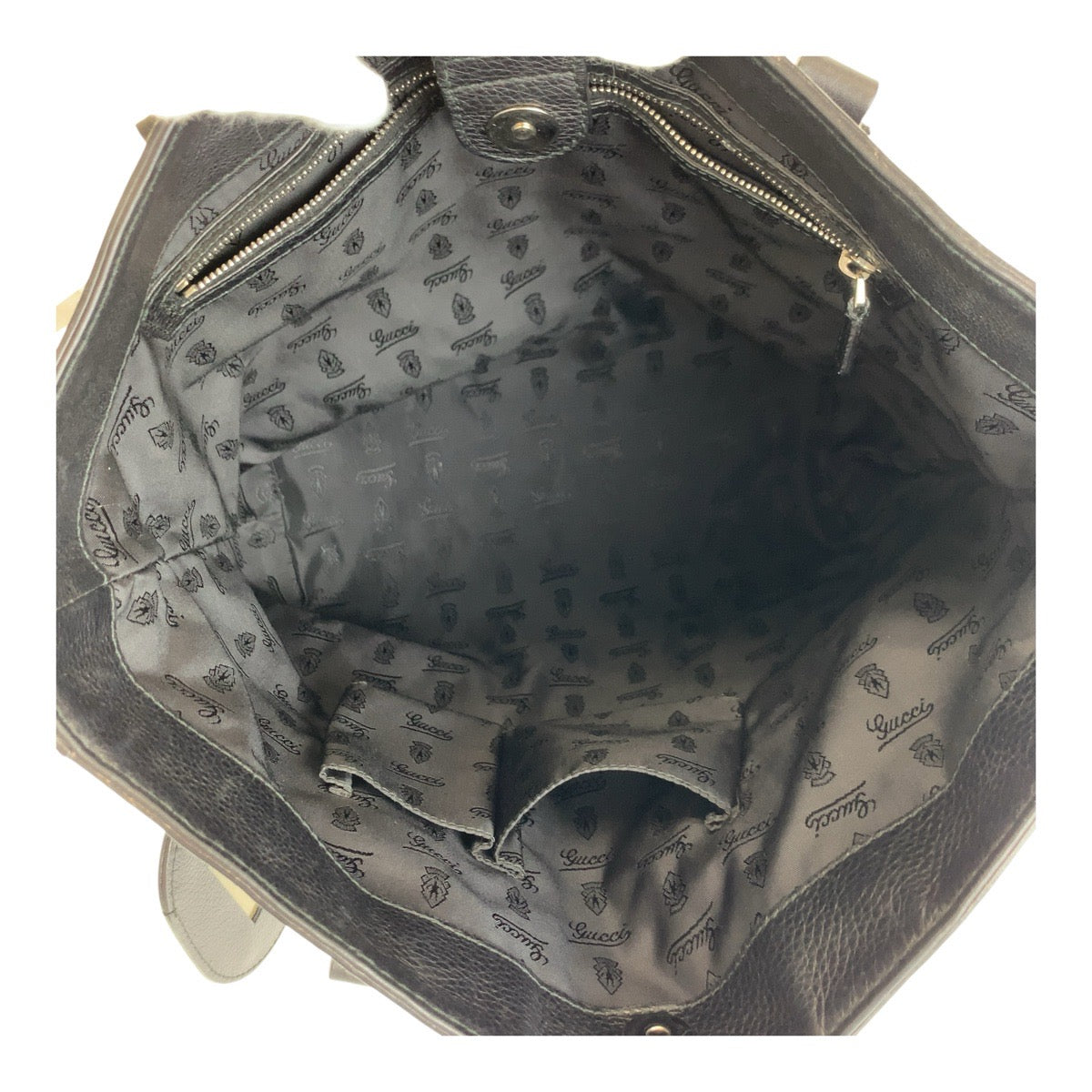 19560
GUCCI グッチ GGネオプレーン ブラック 黒 シルバー金具 レザー / ナイロン 241104 トートバッグ ショルダーバッグ レディース ABP38