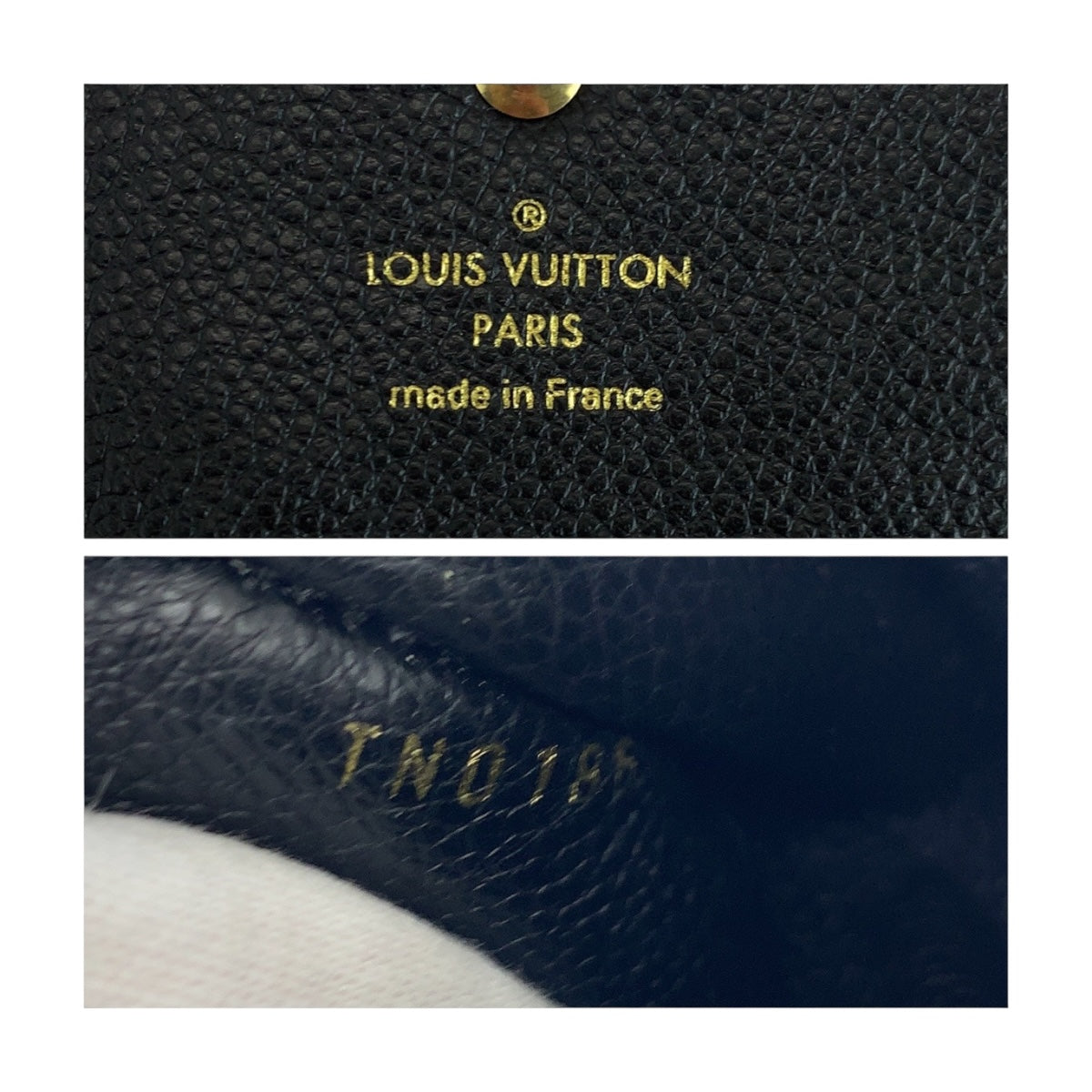 19565
LOUIS VUITTON ルイヴィトン モノグラム アンプラント  ポシェット クレ ブラック 黒 ゴールド金具 レザー M60633 コインケース コンパクトウォレット  レディース ABP27