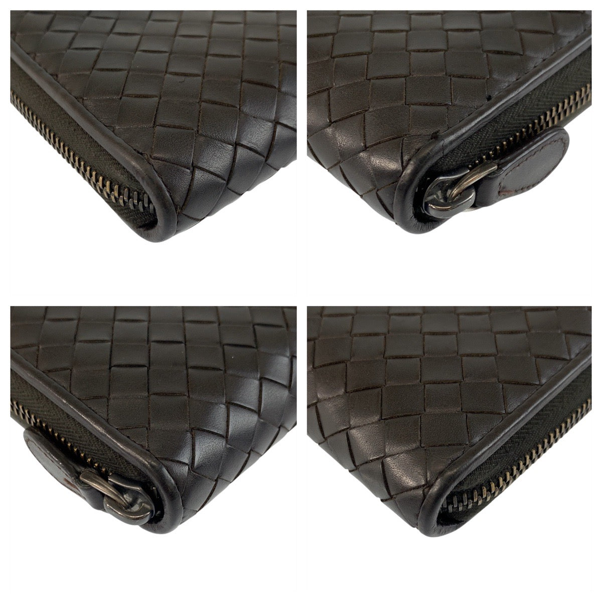 19575
BOTTEGAVENETA ボッテガヴェネタ イントレチャート ブラウン レザー P00537165Q 長財布 ロングウォレット  メンズ ABP22