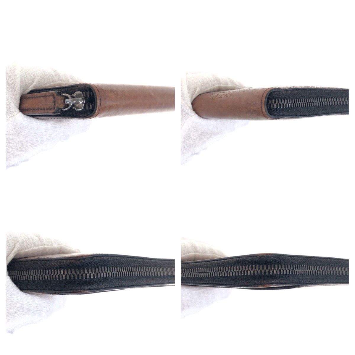 19577
Berluti ベルルッティ カリグラフィ スクリット ブラウン シルバー金具 レザー E0148 長財布 ラウンドファスナー  メンズ ABP48