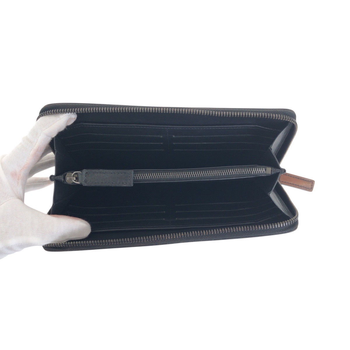 19577
Berluti ベルルッティ カリグラフィ スクリット ブラウン シルバー金具 レザー E0148 長財布 ラウンドファスナー  メンズ ABP48