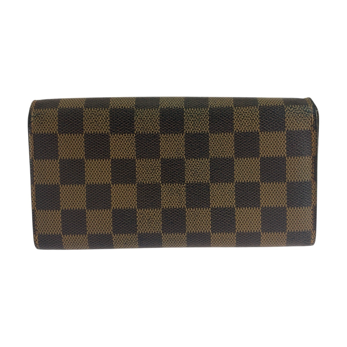 19582
LOUIS VUITTON ルイヴィトン ダミエ ポルトフォイユ サラ ブラウン ゴールド金具 PVC N61734 長財布 ロングウォレット  レディース ABP15