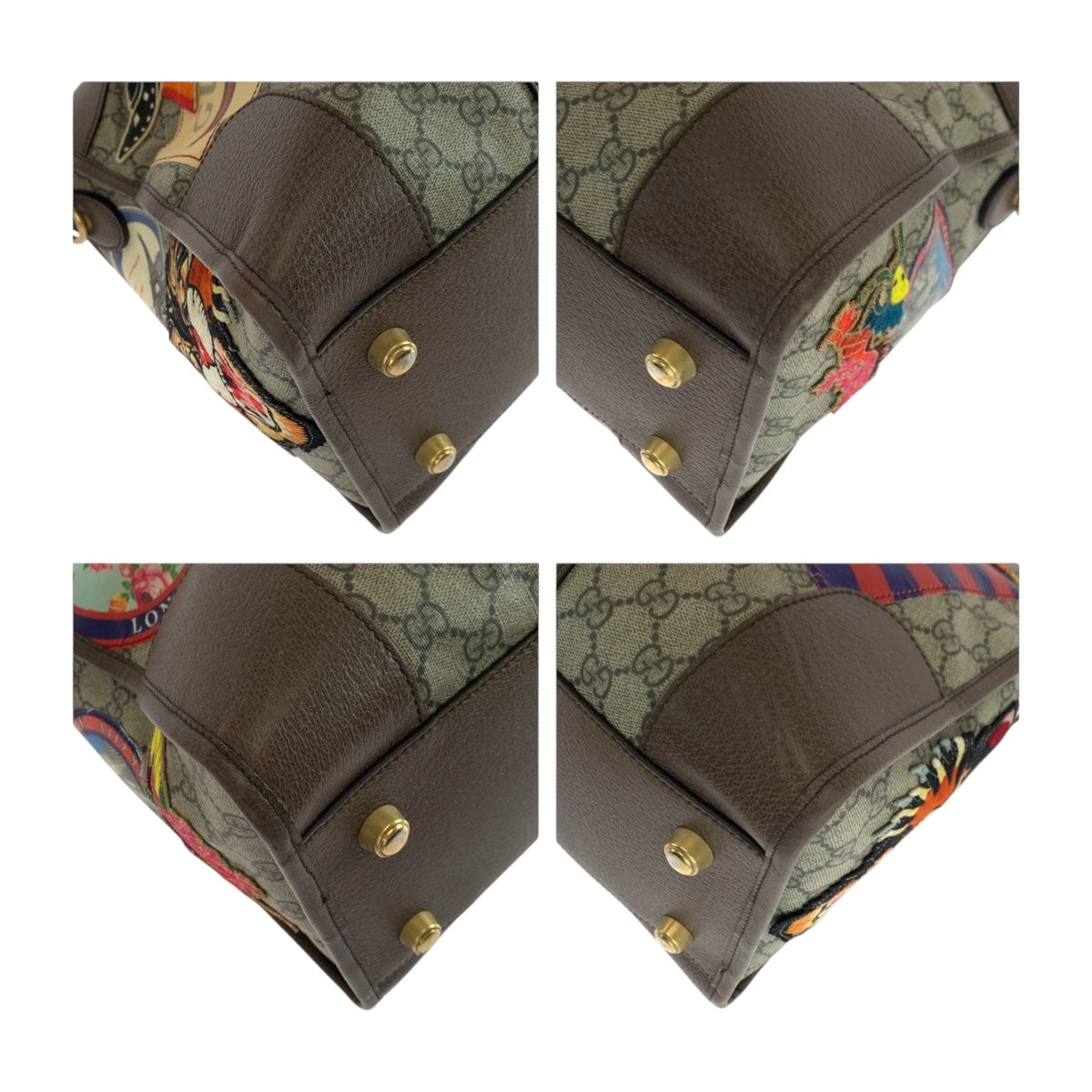 19584
GUCCI グッチ シェリーライン クーリエ ベージュ ブラウン マルチカラー ゴールド金具 GGスプリームキャンバス 459311 ショルダーバッグ ハンドバッグ 2way メンズ ABP96