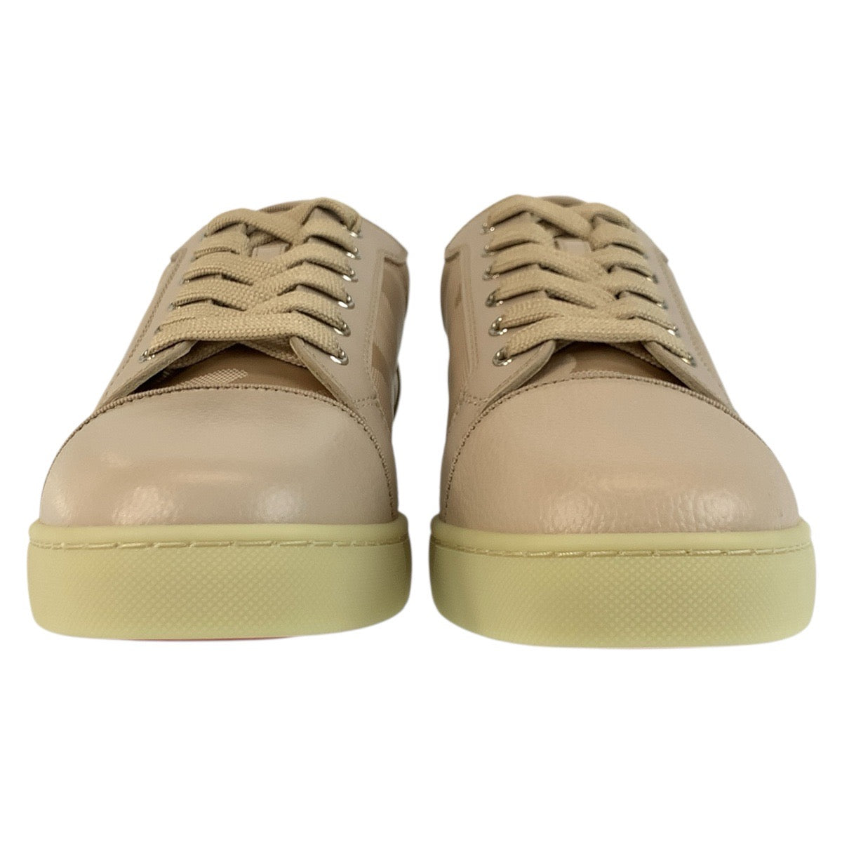 19590
Christian Louboutin クリスチャンルブタン サイズ表記43/28cm ベージュ ポリウレタン / レザー / TPR スニーカー メンズ SA29