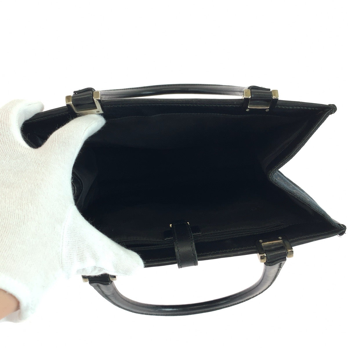 19600
GUCCI グッチ ジャッキー ブラック 黒 シルバー金具 GGキャンバス 002 1065 トートバッグ ハンドバッグ レディース AB27