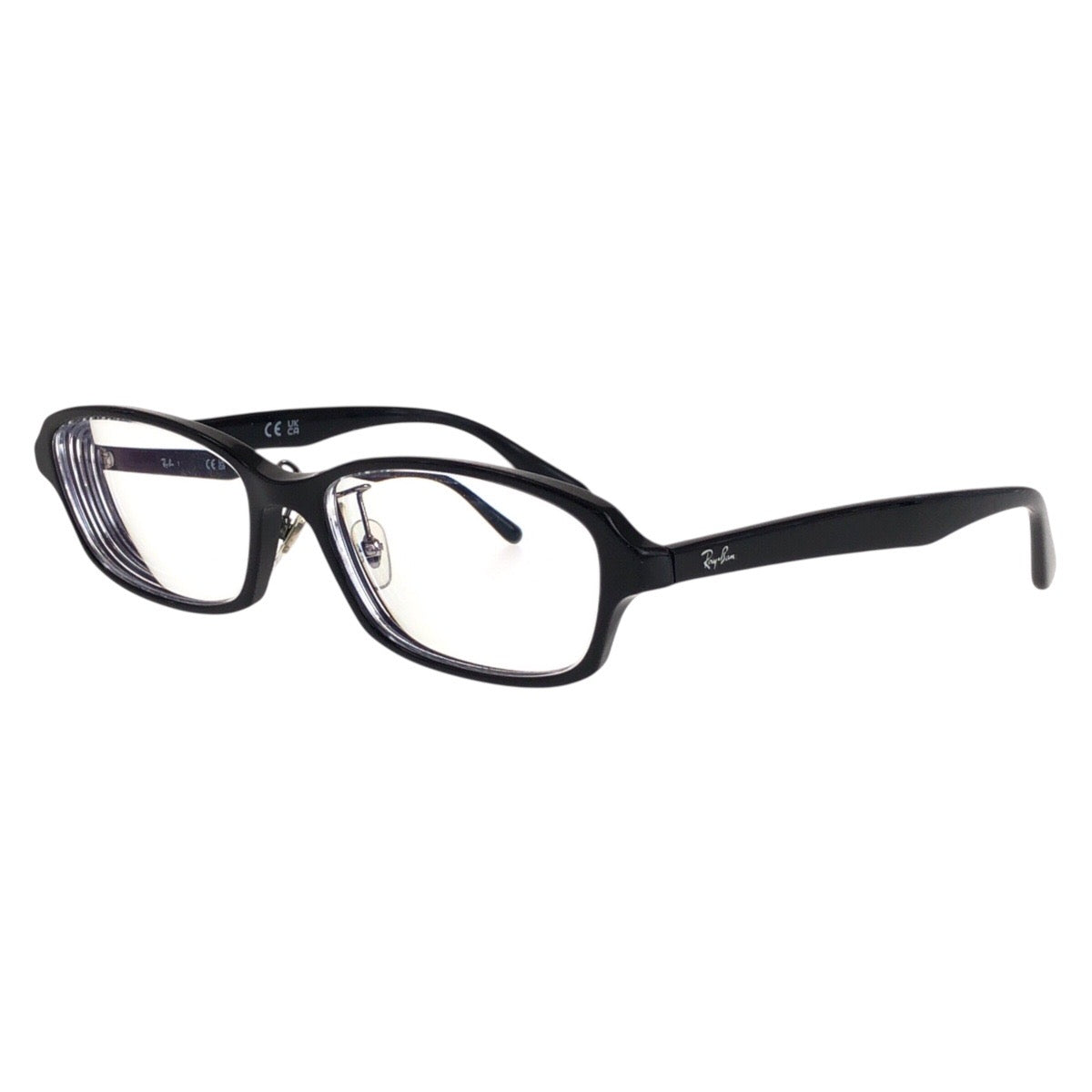 19601
Ray-Ban レイバン 男女兼用 ブラック 黒 プラスチック 5385D 2000 55□16 145 メガネフレーム メンズ AB8