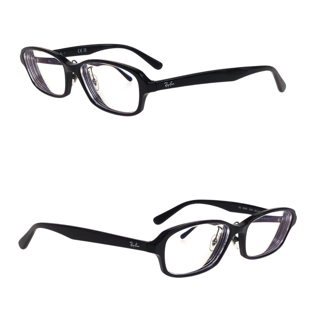 19601
Ray-Ban レイバン 男女兼用 ブラック 黒 プラスチック 5385D 2000 55□16 145 メガネフレーム メンズ AB8