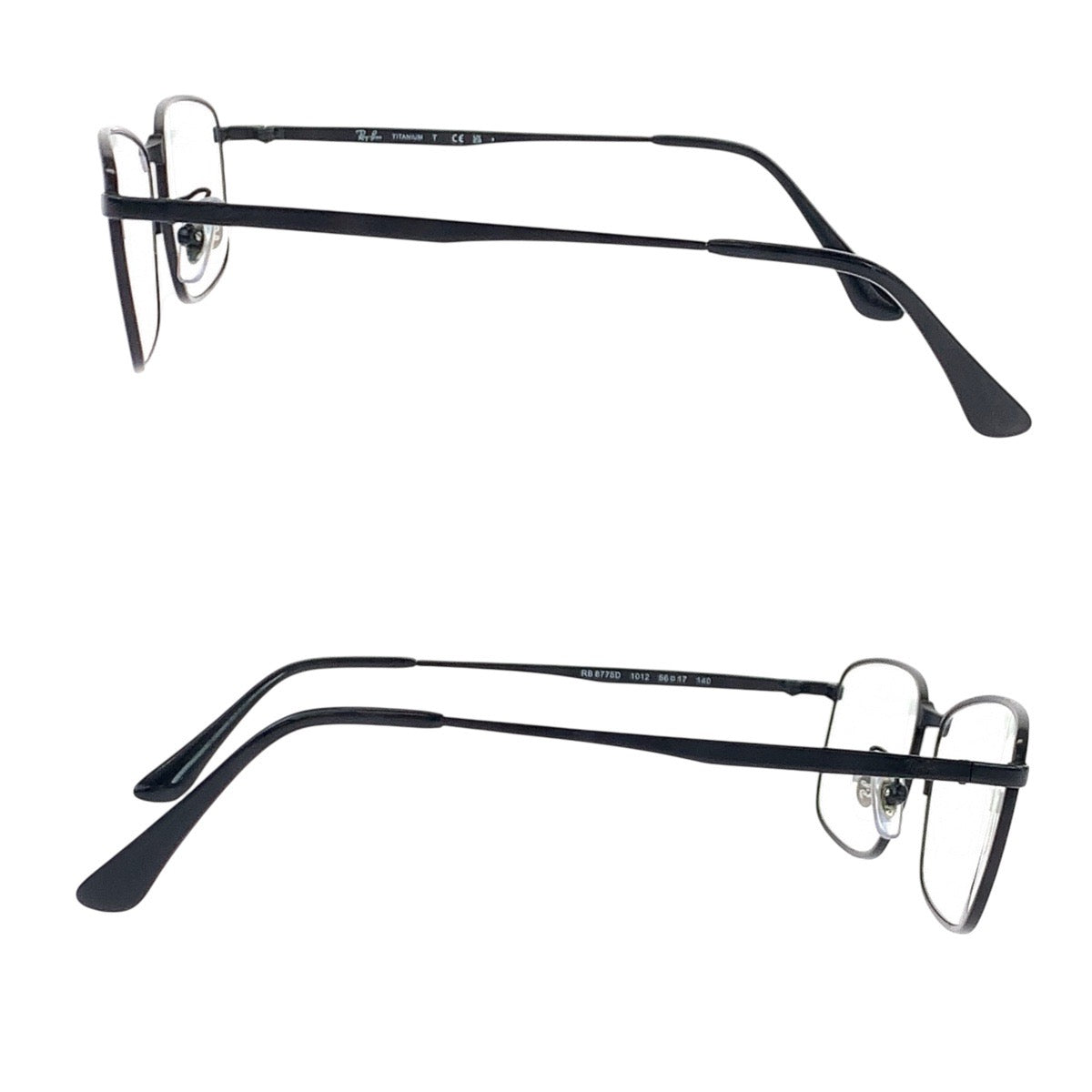 19603
Ray-Ban レイバン ブラック 黒 ガラス / プラスチック RB 8775D 1012 56 メガネ  メンズ ABP8
