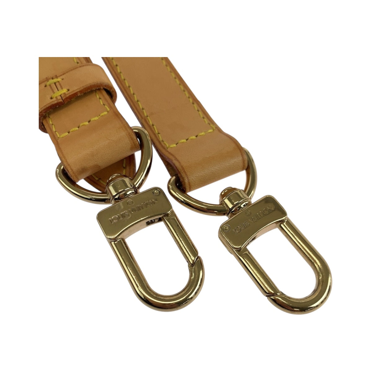 19604
LOUIS VUITTON ルイ ヴィトン ブラウン ゴールド金具 レザー ショルダーストラップのみ  レディース AB