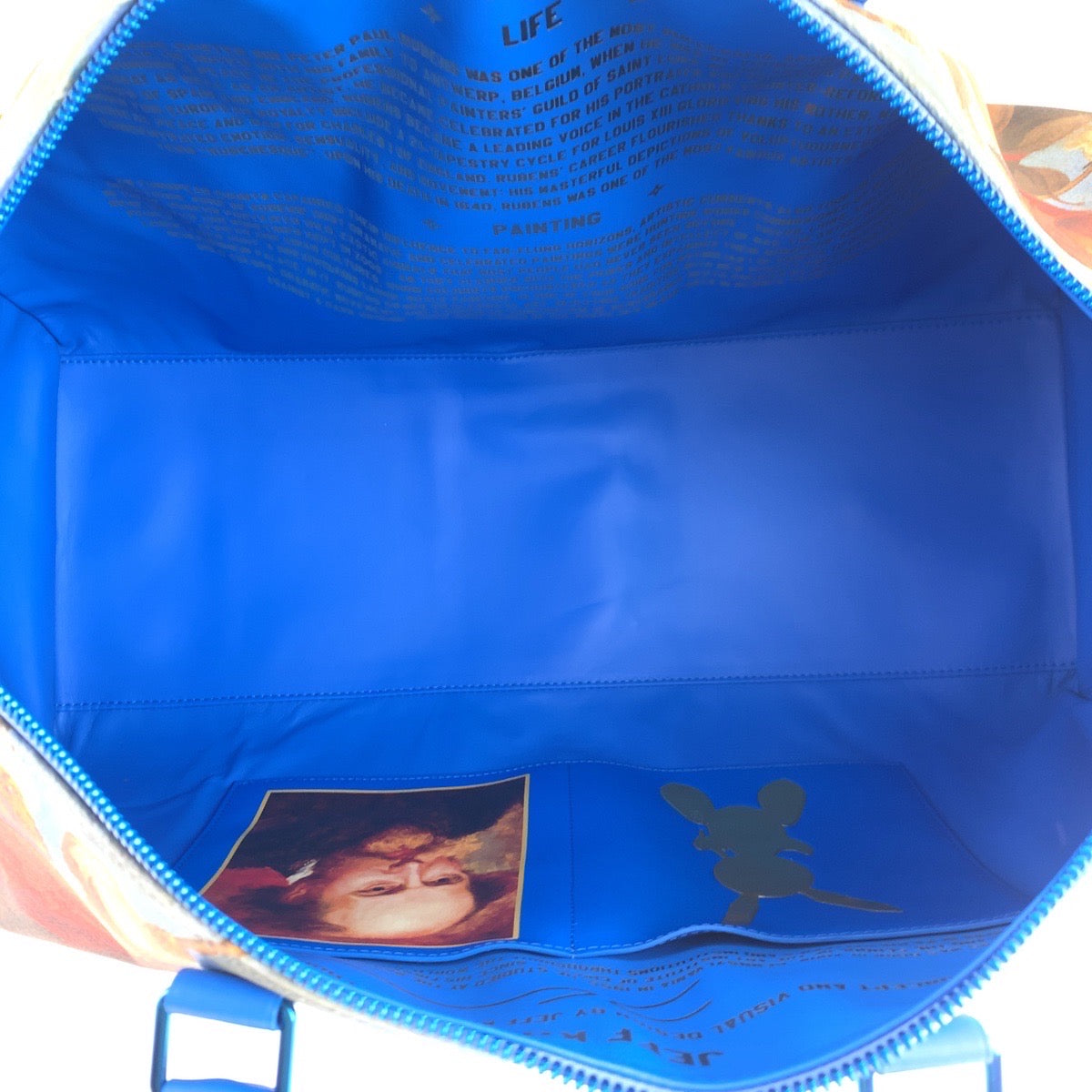 19607
LOUIS VUITTON ルイヴィトン マスターズコレクション ジェフクーンズ ルーベンス キーポル バンドリエール50 男女兼用 マルチカラー PVC M43344 ボストンバッグ ショルダーバッグ 2way メンズ N580