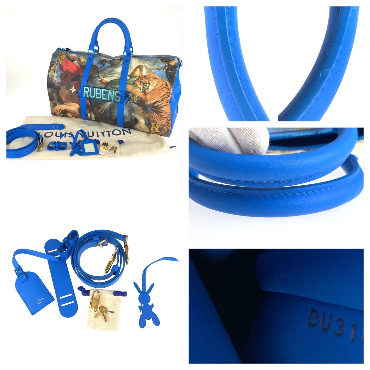 19607
LOUIS VUITTON ルイヴィトン マスターズコレクション ジェフクーンズ ルーベンス キーポル バンドリエール50 男女兼用 マルチカラー PVC M43344 ボストンバッグ ショルダーバッグ 2way メンズ N580