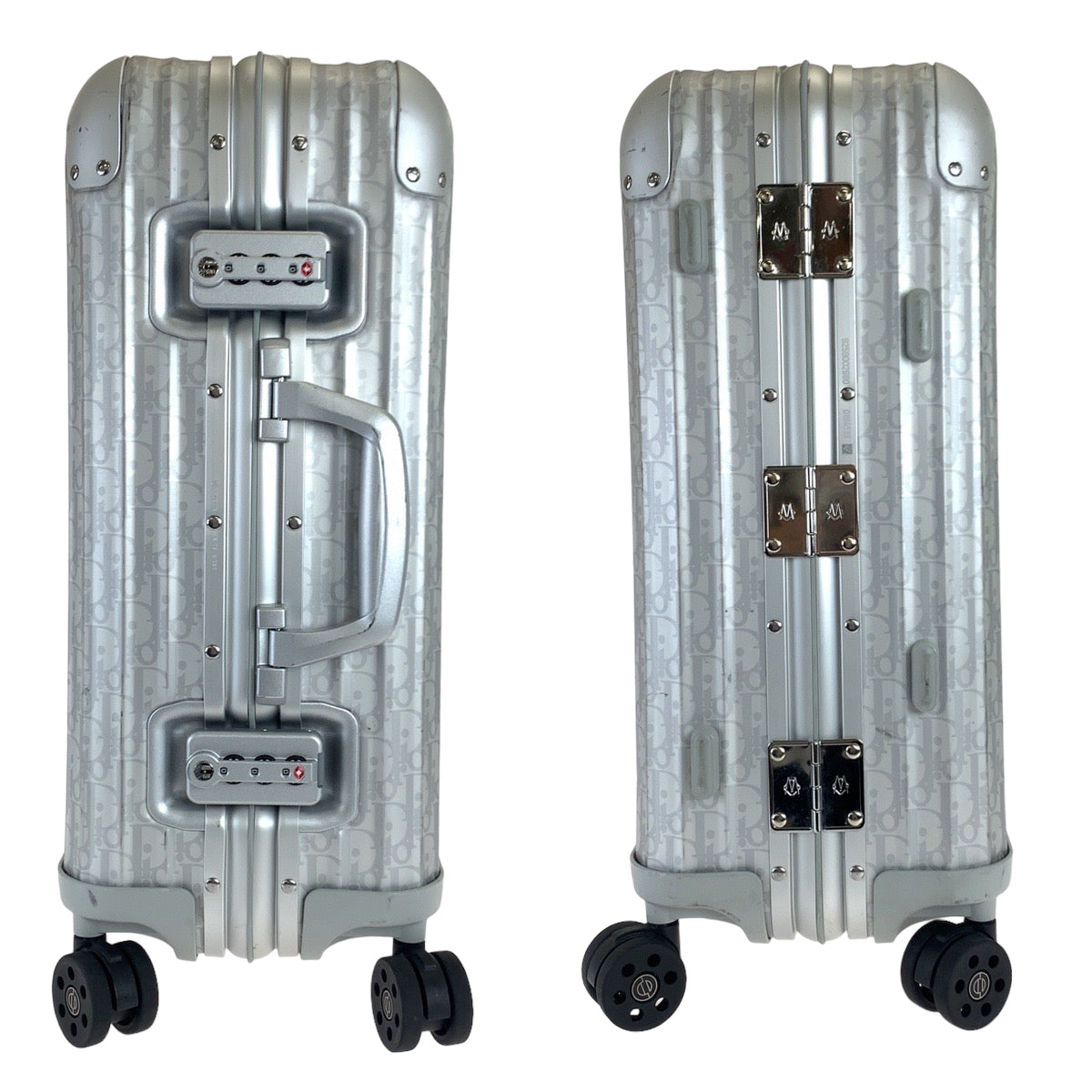 19610
Dior ディオール DIOR×RIMOWA コラボ オブリーク キャビン トロッター 男女兼用 シルバー 銀 アルミ 1DRTR002YWZ キャリーバッグ スーツケース キャリーケース メンズ ABP290
