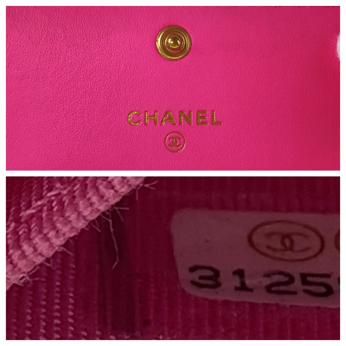 19615
CHANEL シャネル シャネル19 マトラッセ ピンク マットゴールド金具 キャンバス 折財布 チェーンウォレット レディース ABP170