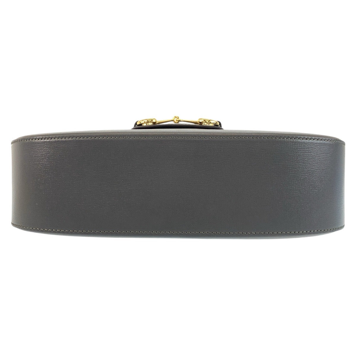 19617
GUCCI グッチ シェリーライン ホースビット 男女兼用 グレー ゴールド金具 レザー 700457 ショルダーバッグ ポシェット メンズ SA165