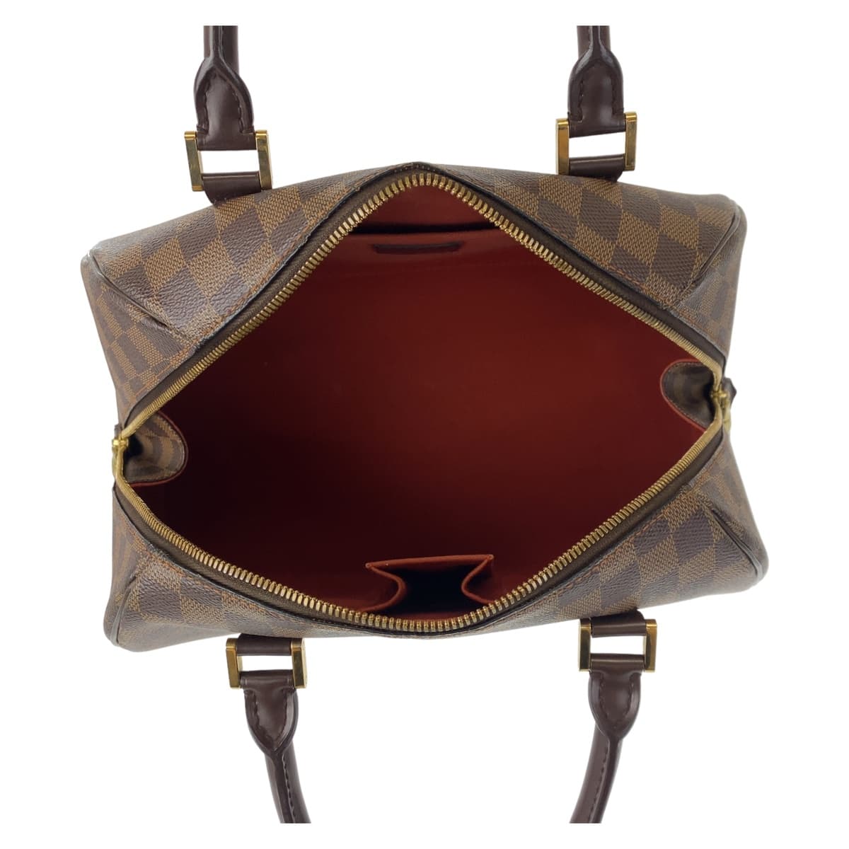 LOUIS VUITTON ルイヴィトン ダミエ リベラMM エベヌ ゴールド金具 PVC N41434 ハンドバッグ トートバッグ  レディース A
