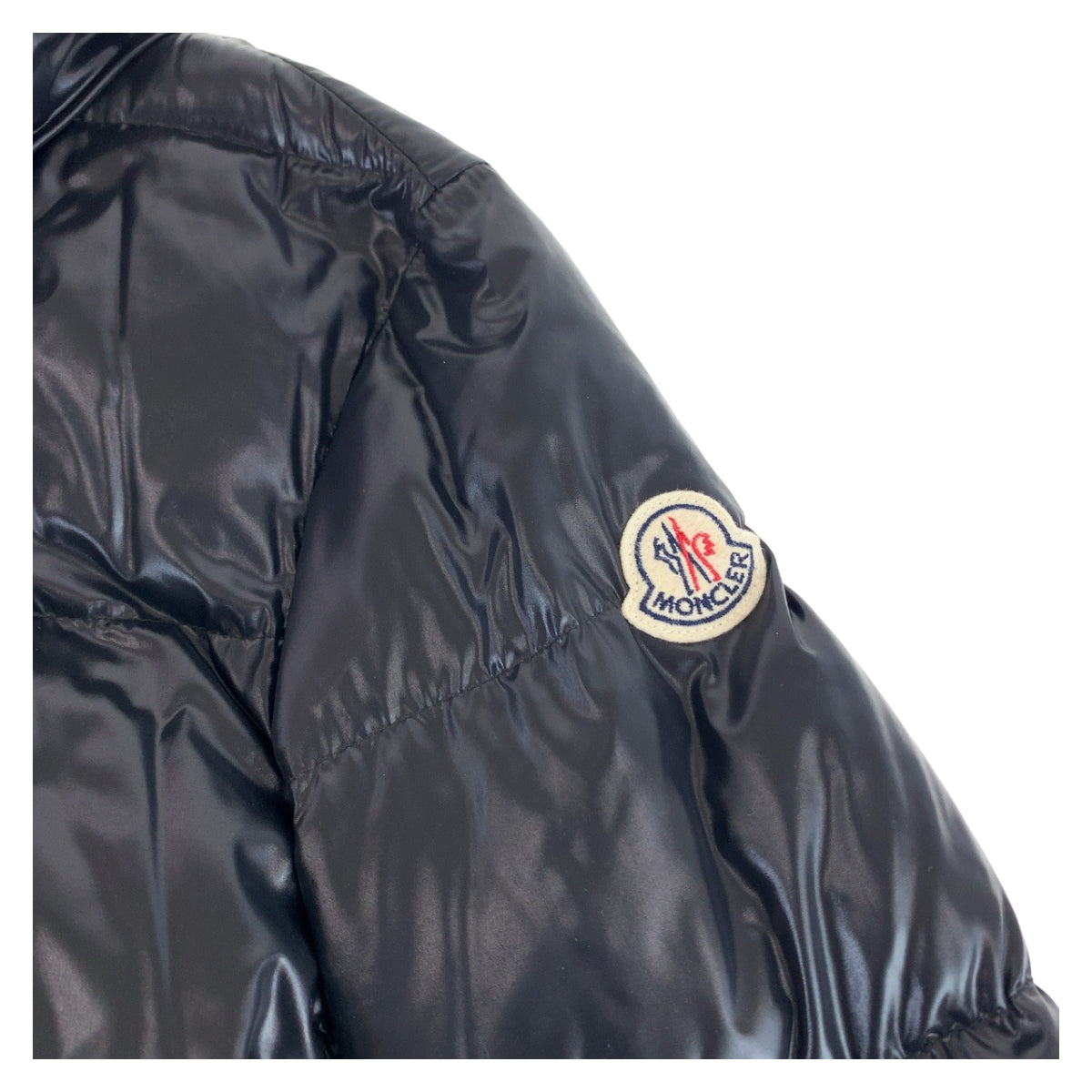 MONCLER モンクレール ジャスミナム サイズ0 ブラック 黒 ナイロン jasminum giubbotto ダウンジャケット ダウンコート  レディース A