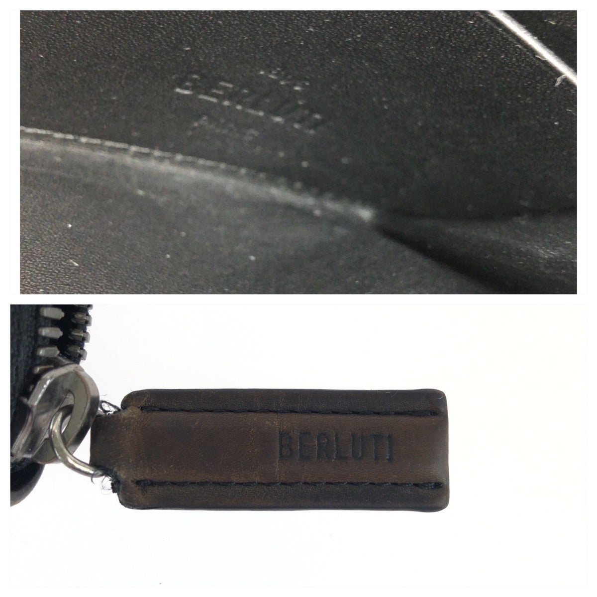 19632
Berluti ベルルッティ カリグラフィ スクリット イタウバ ネオ ブラウン シルバー金具 レザー 長財布 ラウンドファスナー メンズ ABP