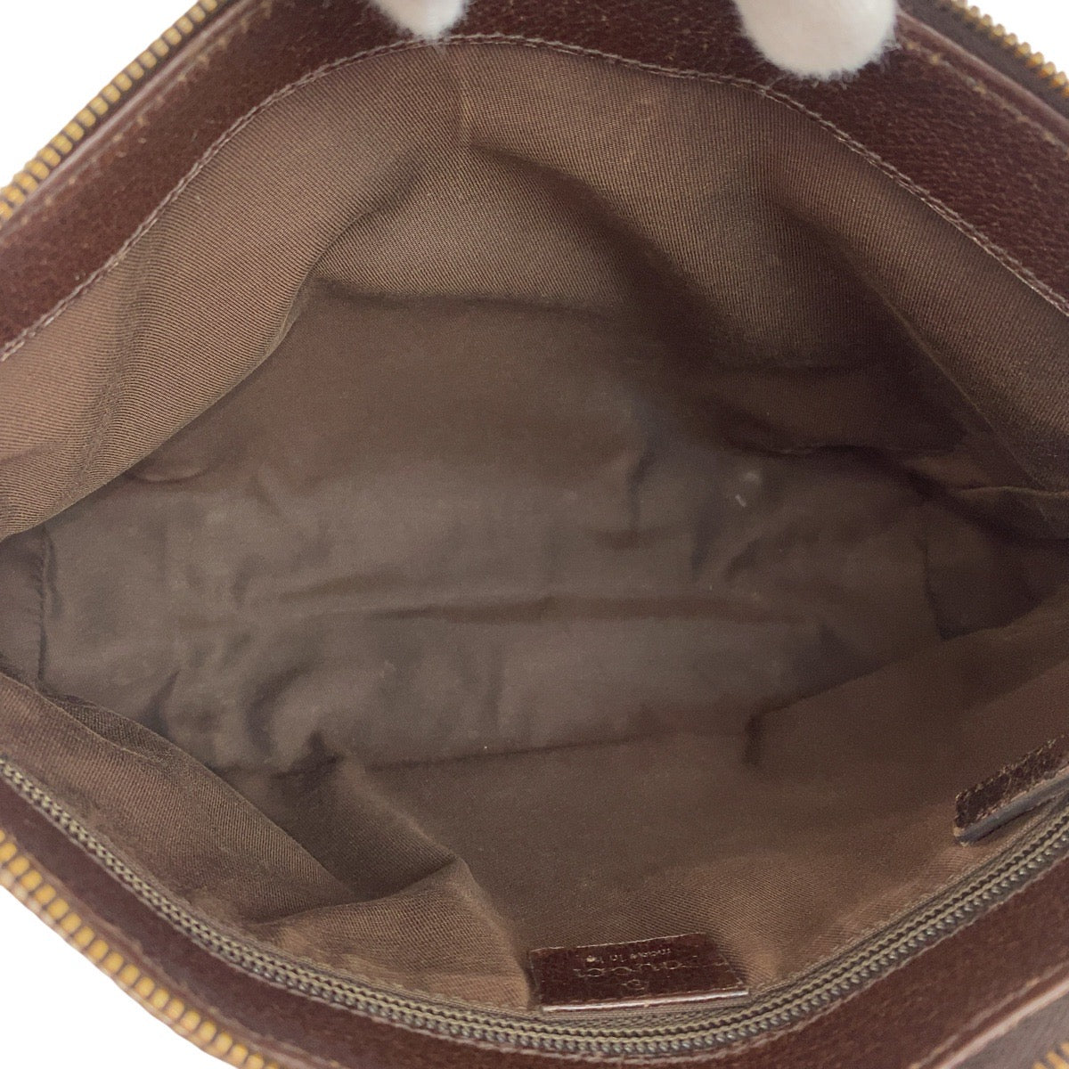 19639
GUCCI グッチ ベージュ ブラウン シルバー金具 GGキャンバス / レザー 114 273 ショルダーバッグ メッセンジャーバッグ レディース AB31