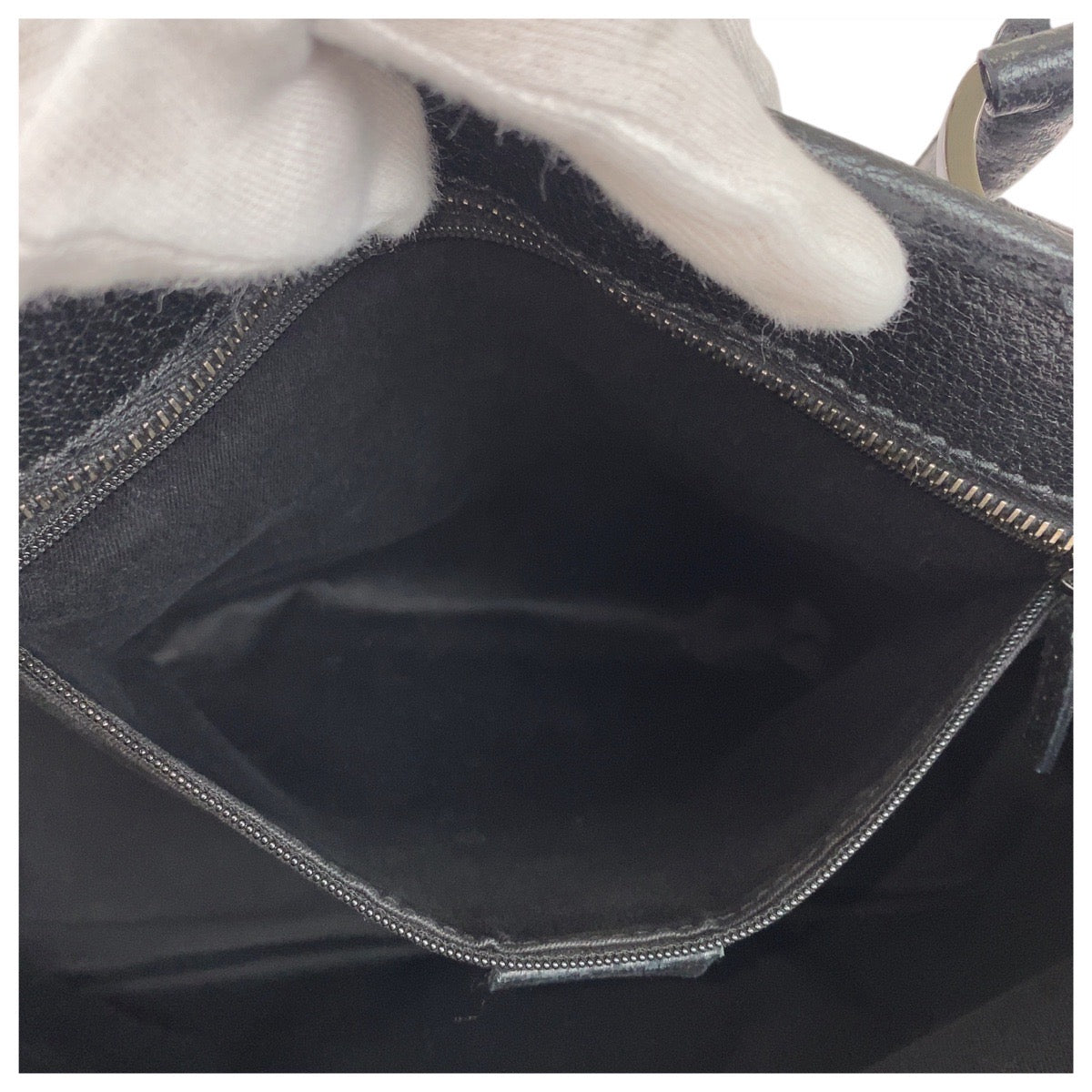 19640
GUCCI グッチ ブラック 黒 シルバー金具 GGキャンバス / レザー 113 011 トートバッグ ショルダーバッグ レディース AB31