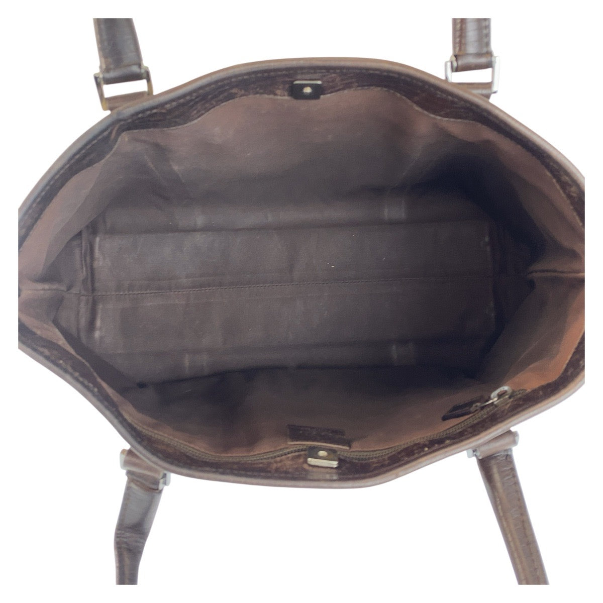 19641
GUCCI グッチ ベージュ ブラウン シルバー金具 GGスプリームキャンバス / レザー 114595 トートバッグ ショルダーバッグ レディース AB31
