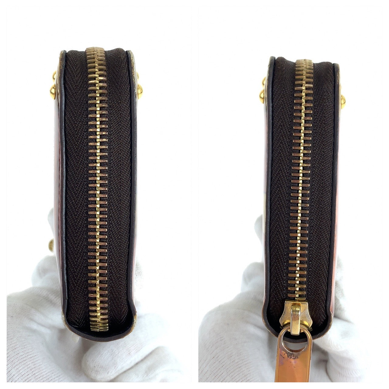 19643
LOUIS VUITTON ルイヴィトン モノグラム トランクタイム ジッピーウォレット 男女兼用 ブラウン ゴールド金具 モノグラムキャンバス M52746 長財布 ラウンドファスナー  レディース AB