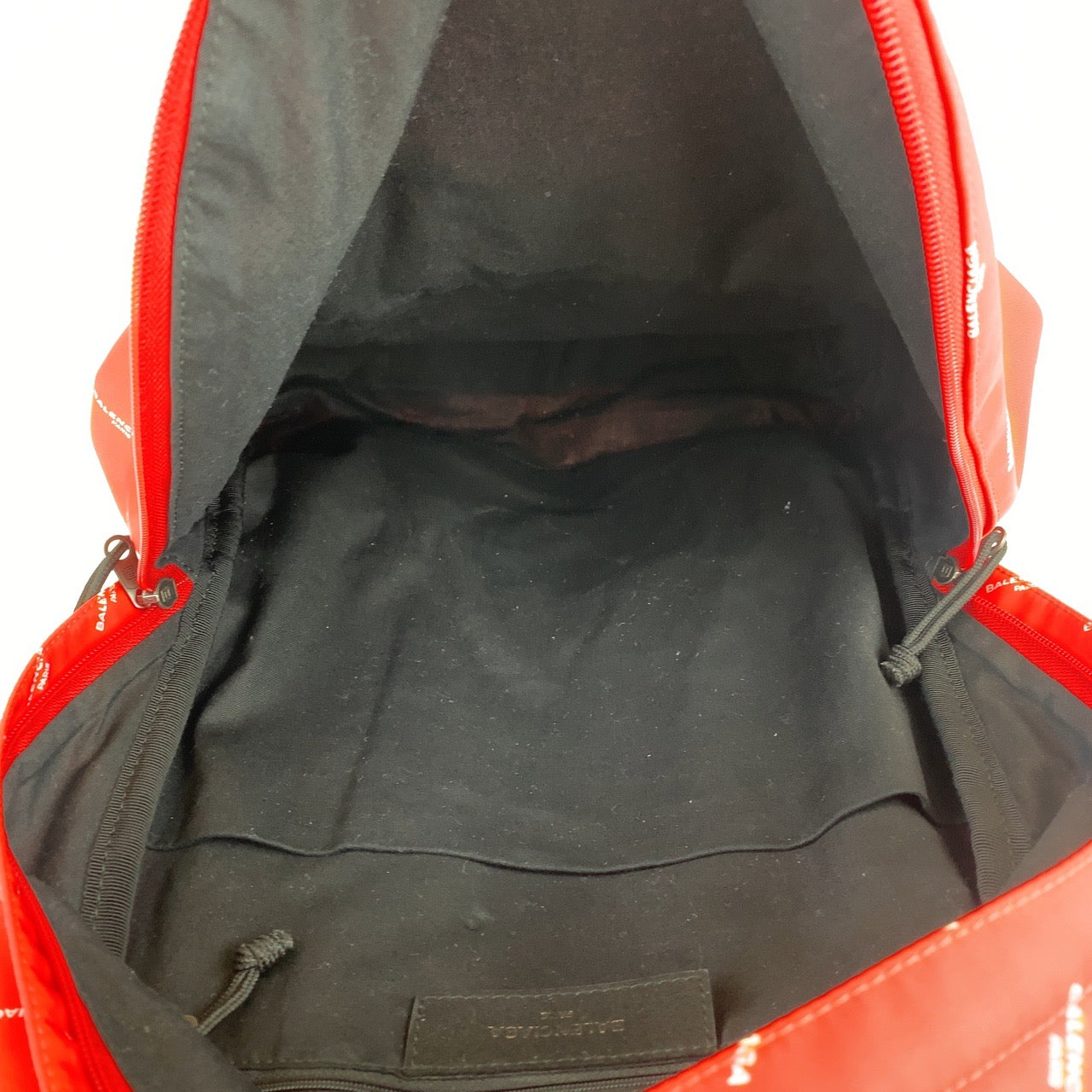 19645
BALENCIAGA バレンシアガ エクスプローラー レッド ブラック ナイロン バックパック リュックサック メンズ ABP