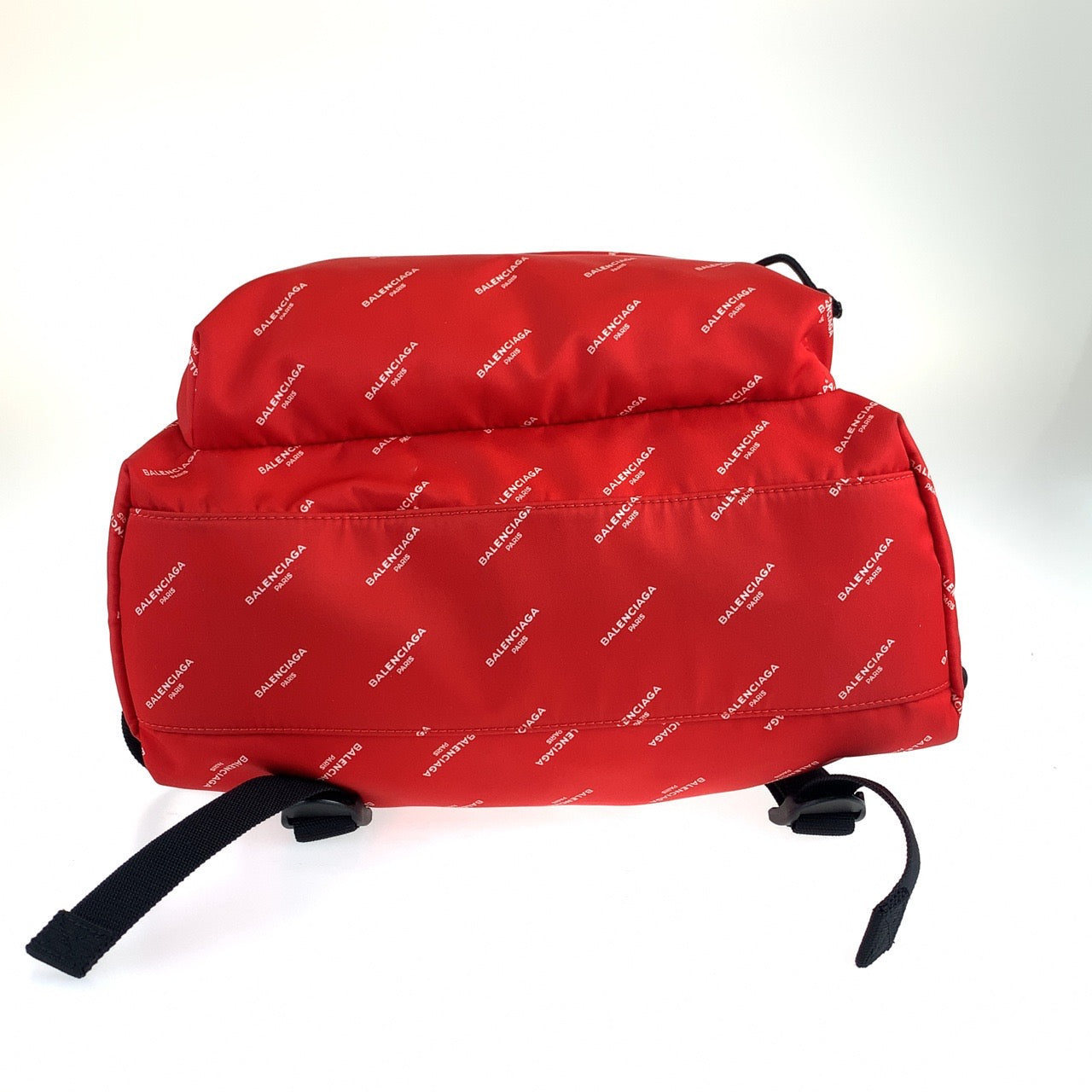 19645
BALENCIAGA バレンシアガ エクスプローラー レッド ブラック ナイロン バックパック リュックサック メンズ ABP