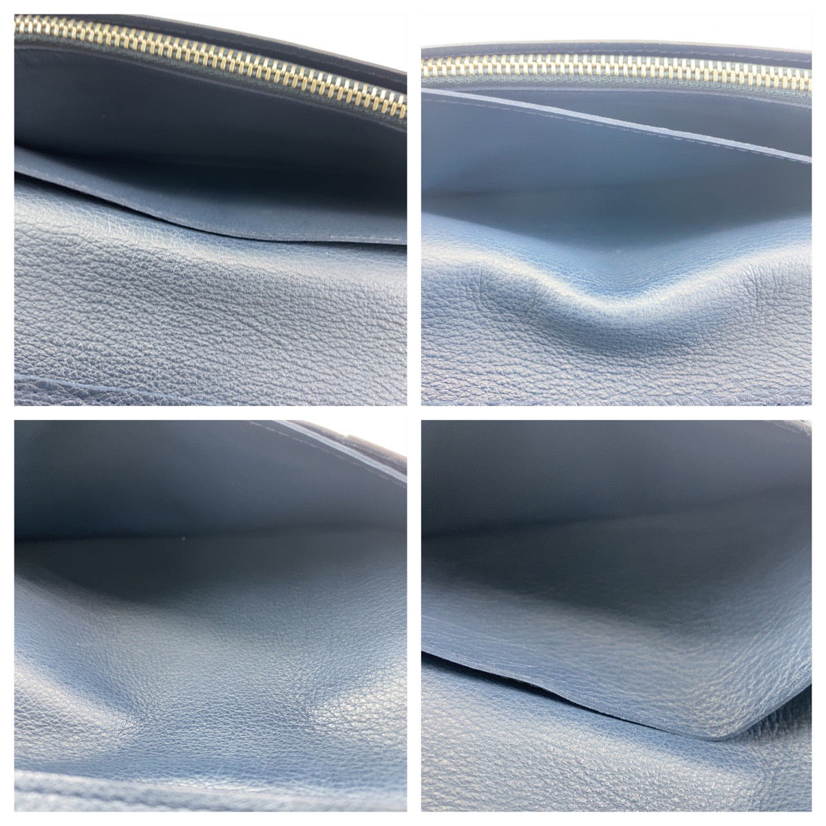 19657
LOUIS VUITTON ルイヴィトン トリヨンレザー ポルトフォイユ ブラザ ネイビー レザー M58818 長財布 札入れ メンズ A