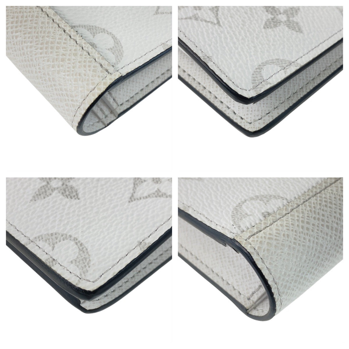19663
LOUIS VUITTON ルイヴィトン タイガラマ ポルトフォイユ ブラザ アンタークティカ ホワイト シルバー金具 PVC M30298 長財布 ロングウォレット  メンズ ABP