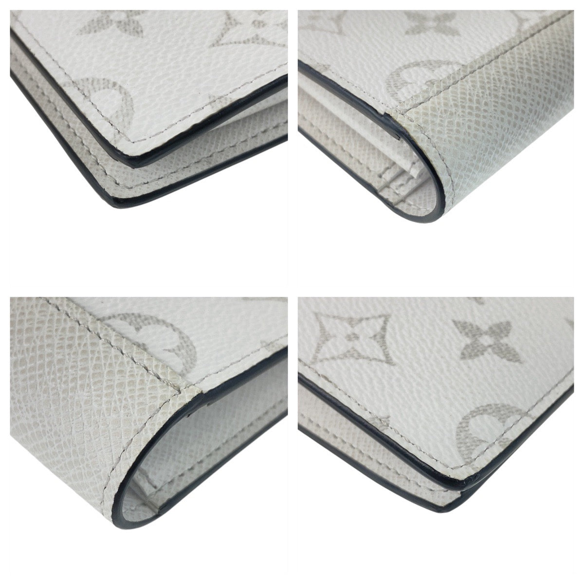 19663
LOUIS VUITTON ルイヴィトン タイガラマ ポルトフォイユ ブラザ アンタークティカ ホワイト シルバー金具 PVC M30298 長財布 ロングウォレット  メンズ ABP