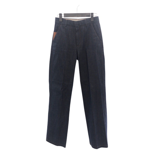 19673
LOEWE ロエベ デニム シルバー金具 デニム デニムパンツ ジーンズ レディース A48