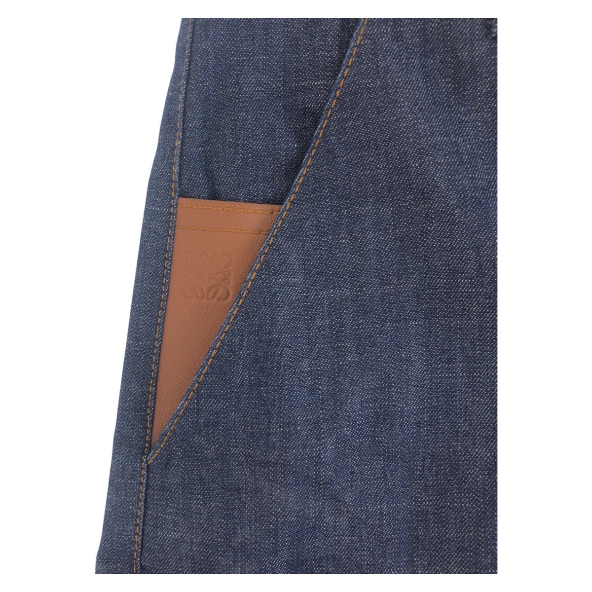 19673
LOEWE ロエベ デニム シルバー金具 デニム デニムパンツ ジーンズ レディース A48