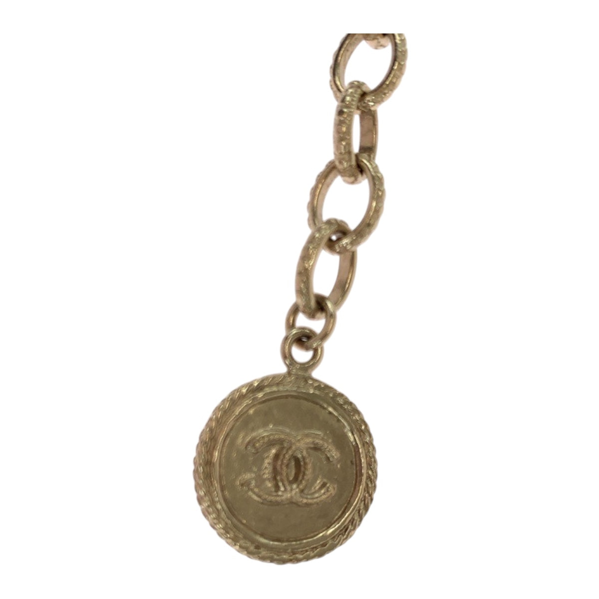 19675
CHANEL シャネル ココマーク ゴールド金具 オレンジ レザー ブレスレット B18 C刻印 レディース A96