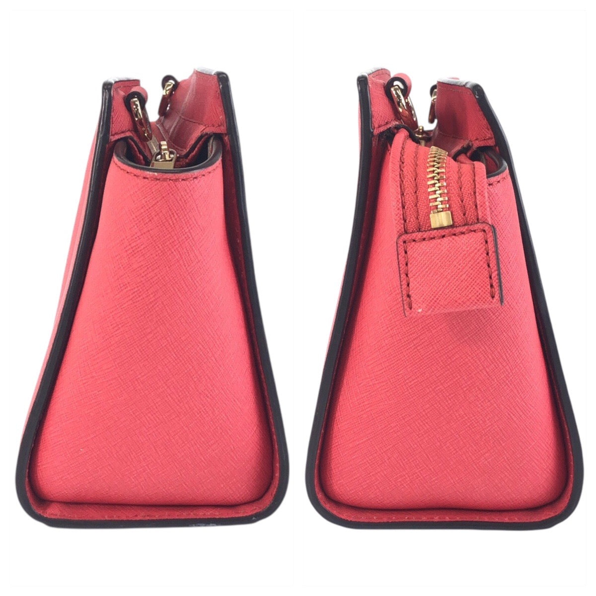 19695
Michael Kors マイケルコース セルマ コーラルピンク ピンク レッド PVC 30T3GLMM2L ショルダーバッグ ポシェット レディース A15